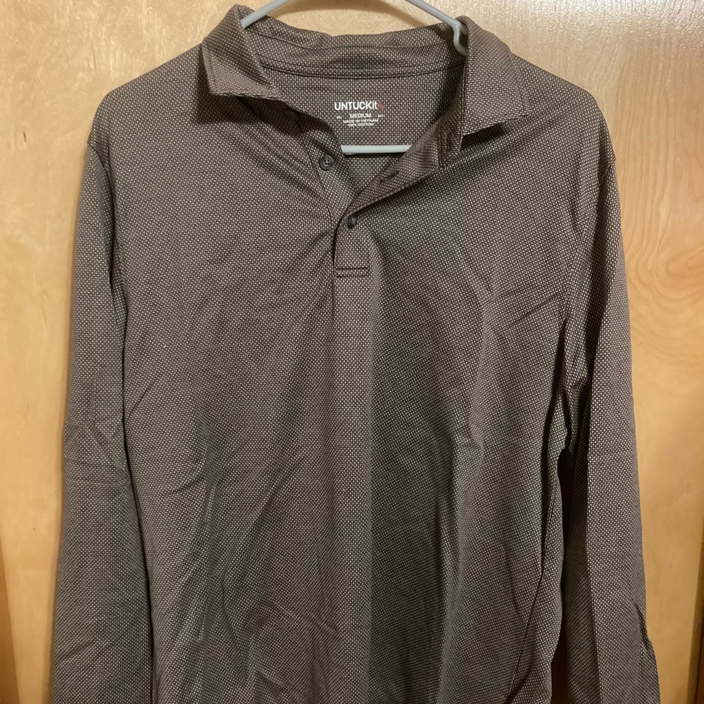 UNTUCKit Long Sleeve Polo